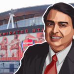 Mukesh Ambani with Emirates Stadium Arsenal