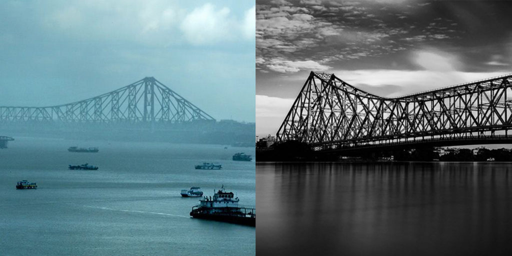 হাওড়া ব্রিজ (কলকাতা থেকে দেখা) / Howrah Bridge (view from Kolkata)