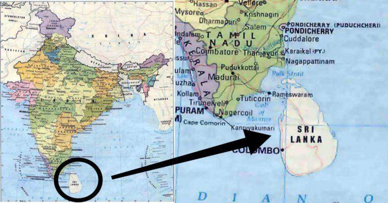 Sri Lanka in India Map: স্বাধীন দেশ শ্রীলঙ্কাকে কেন ভারতের মানচিত্রে সর্বদা দেখানো হয়?	