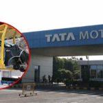 Tata Motors' factory entrance in Sanand, Gujarat