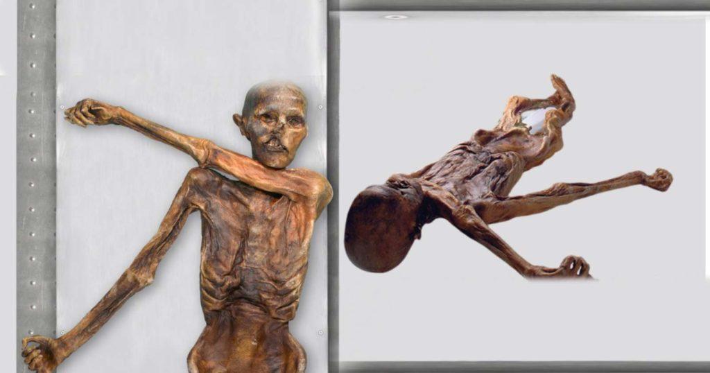 Mummy of Otzi The Iceman