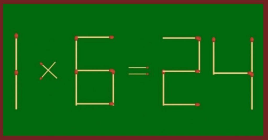 Intelligence test question - match stick puzzle